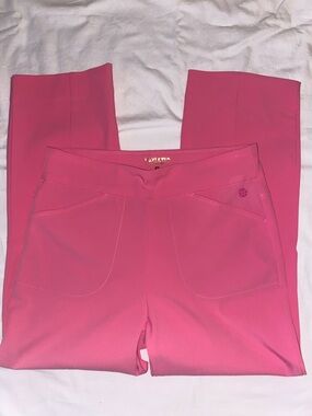 Lilly Pulitzer Bright Pink Ponte Pull-On Skinny Pants